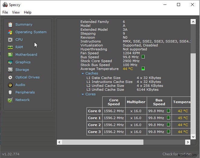 15 Phần mềm theo dõi nhiệt độ CPU tốt nhất cho PC chạy Windows 10, 7, 8