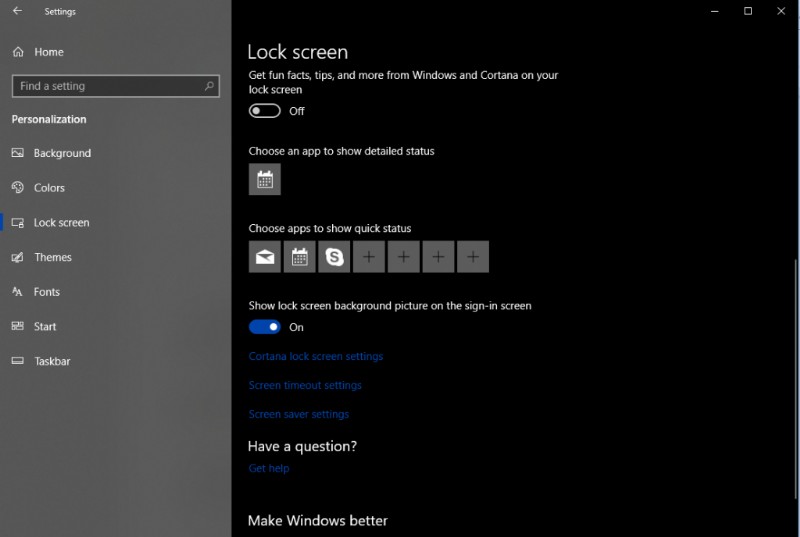 Các bước để thay đổi phông chữ &thông báo màn hình đăng nhập Windows