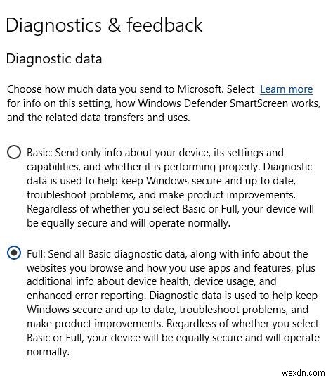Làm cách nào để gửi đề xuất hoặc báo cáo sự cố về Windows 10?