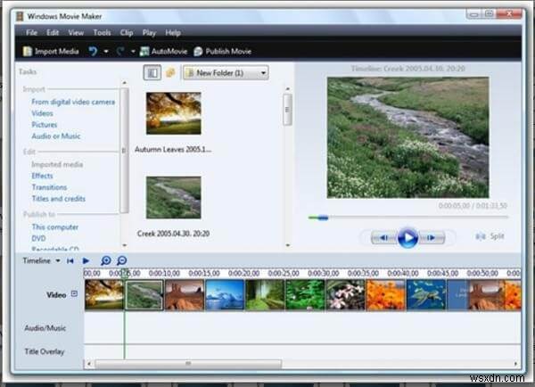 Một số mẹo và thủ thuật cơ bản để thành thạo Windows Movie Maker