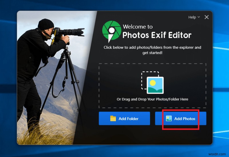 Xem lại ảnh Exif Editor:Sửa đổi siêu dữ liệu một cách dễ dàng