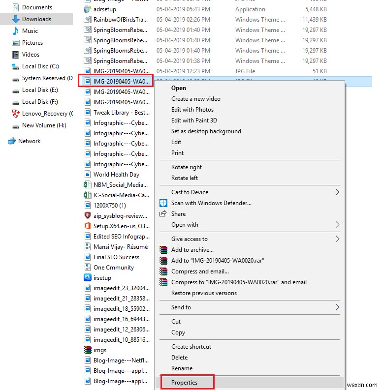 Cách quản lý tệp và thư mục bằng thẻ Windows