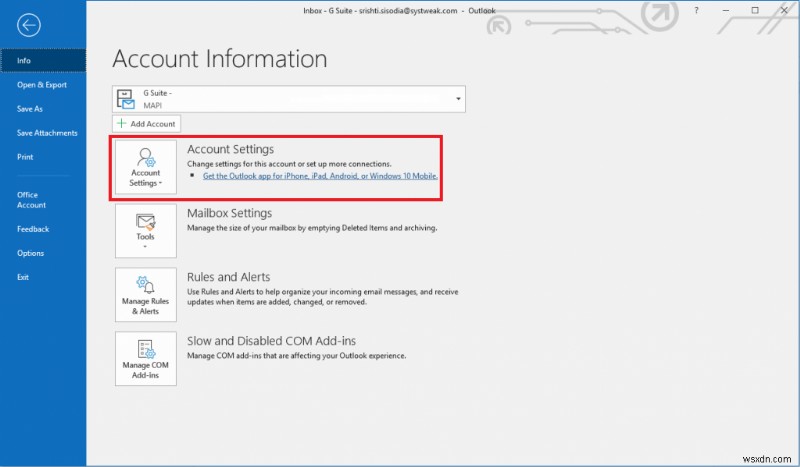 Cách khắc phục lỗi Outlook 0X800CCC0E trên Windows 10?