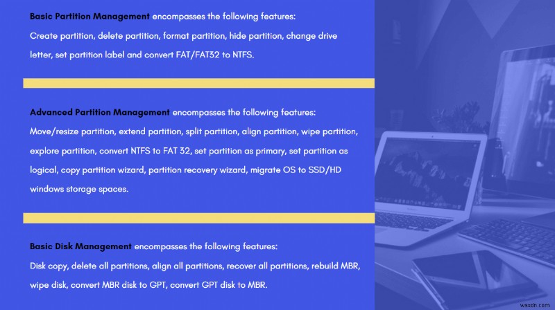 MiniTool Partition Wizard:Trình quản lý phân vùng tối ưu cho Windows!