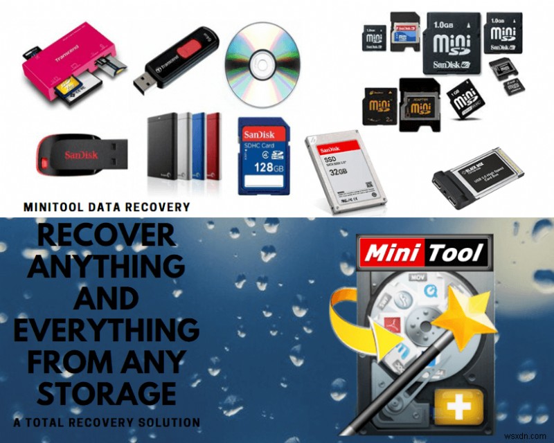 MiniTool Power Data Recovery, Miễn phí, Dễ dàng &Hiệu quả!