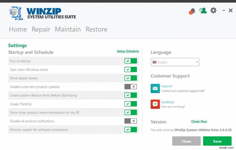 Bộ tiện ích hệ thống WinZip:Giải pháp một cửa cho mọi nhu cầu về máy tính của bạn