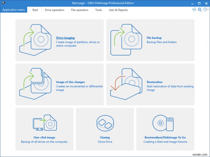 Phần mềm sao lưu O&O DiskImage dành cho Windows:Sao lưu và khôi phục hệ điều hành/tệp thật đơn giản!