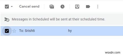Làm cách nào để lên lịch gửi email của tôi trên Gmail