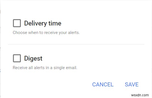 Các bước để thiết lập Google Alerts cho các chủ đề cụ thể