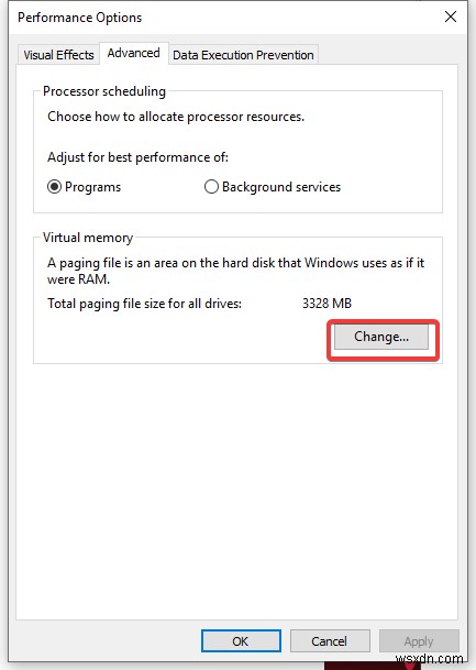 Khắc phục mức sử dụng đĩa 100% theo hệ thống và bộ nhớ nén trong Windows 10