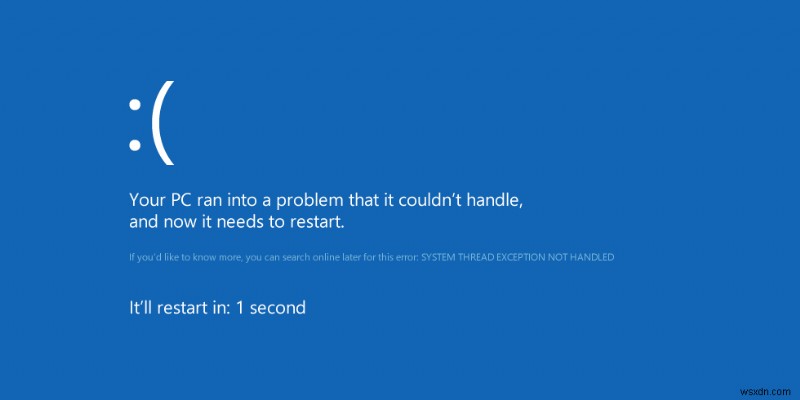 Khắc phục lỗi màn hình xanh chết chóc (BSoD) trong Windows 8