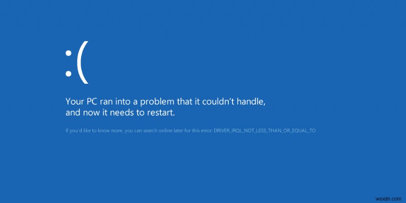 Khắc phục lỗi màn hình xanh chết chóc (BSoD) trong Windows 8
