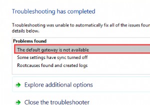 Đã sửa lỗi Windows 10:“Không có cổng mặc định”!