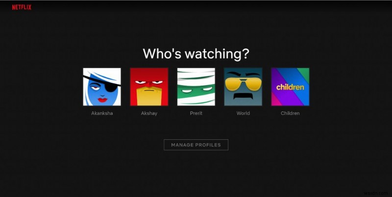 Làm cách nào để sử dụng tính năng Kiểm soát của phụ huynh Netflix trên tài khoản của tôi?