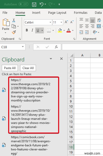 Cách xóa bảng tạm trong Microsoft Excel