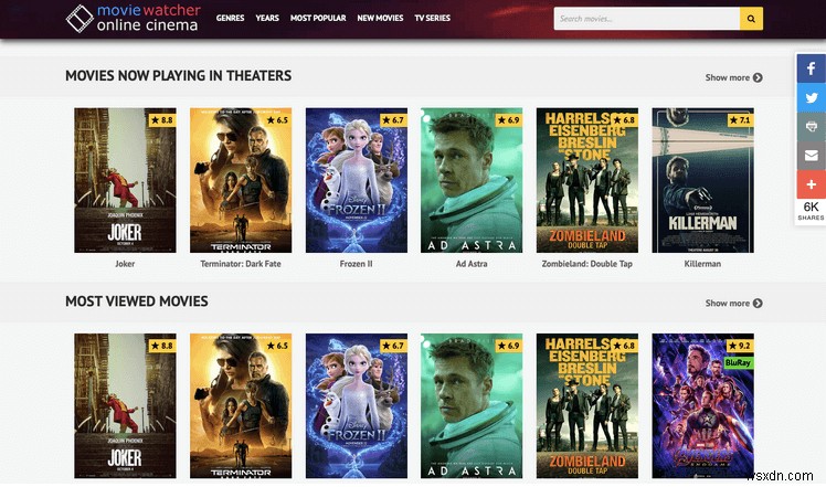 15 trang web thay thế Putlocker năm 2022 – Xem phim trực tuyến