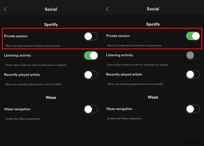 Cách tận hưởng bộ hẹn giờ ngủ Spotify và tính năng phiên riêng tư
