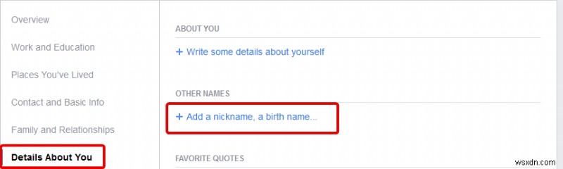 Cách thay đổi tên của bạn trên Facebook