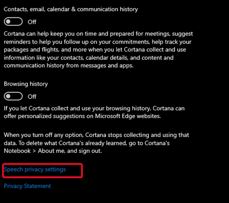 Cách xóa bản ghi Cortana và vô hiệu hóa Cortana khỏi ghi âm giọng nói của bạn