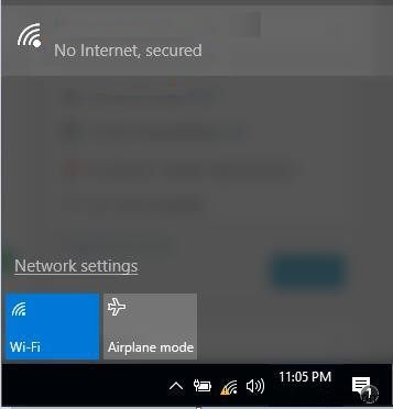 Làm cách nào để khắc phục lỗi “No Internet Secured” trên Windows 10?