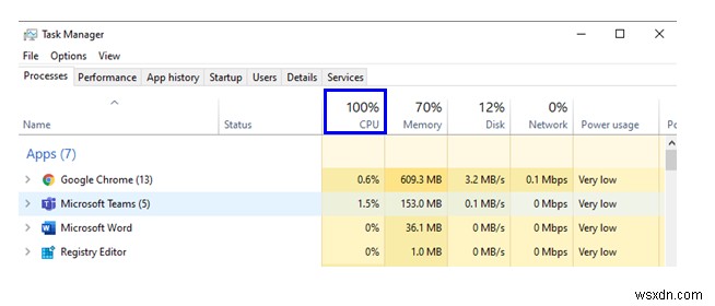 Làm cách nào để giải quyết vấn đề Sử dụng CPU cao có thể thực thi của Dịch vụ chống phần mềm độc hại?