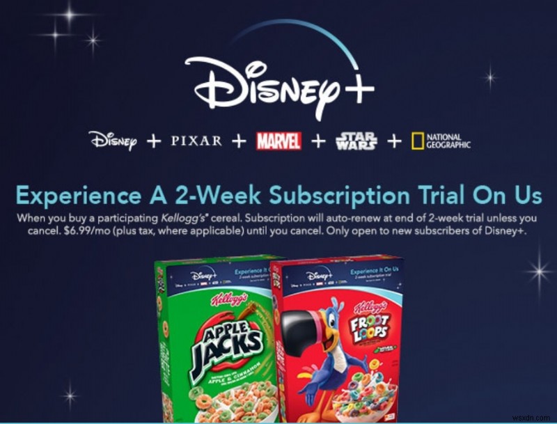 Làm cách nào để nhận Disney Plus miễn phí?