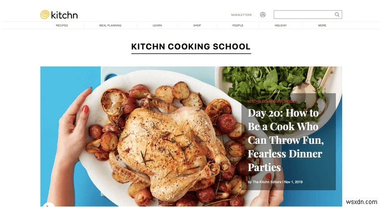 Lớp học nấu ăn trực tuyến tốt nhất 2022 (Miễn phí &Trả phí) 