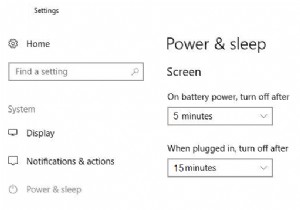 Cách tự động tắt màn hình trong Windows 10?