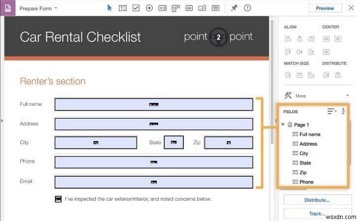 Cách tạo biểu mẫu PDF có thể điền mà không cần Acrobat