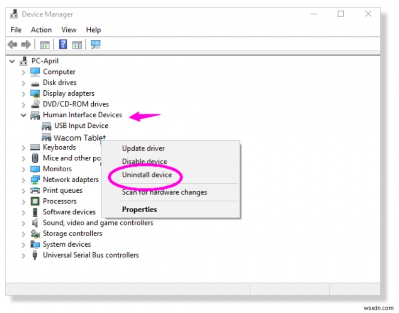 Cách khắc phục hoặc cập nhật trình điều khiển máy tính bảng Wacom trên Windows 10