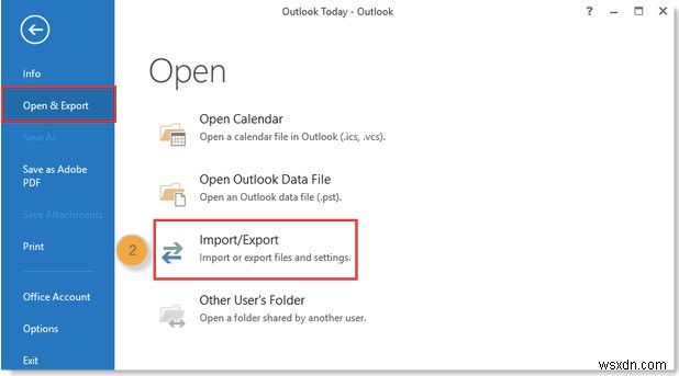 Cách Xuất Sổ Địa chỉ Outlook của bạn