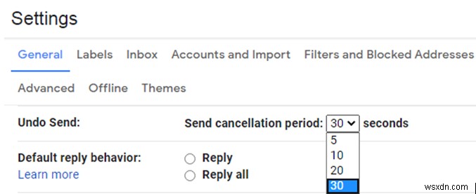 Làm cách nào để hủy gửi email trong Gmail?