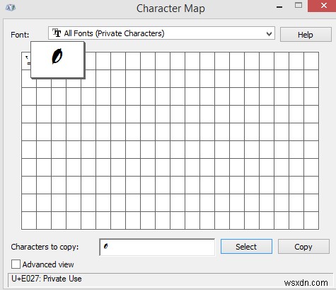 Cách tạo phông chữ của bạn bằng Windows Private Character Editor