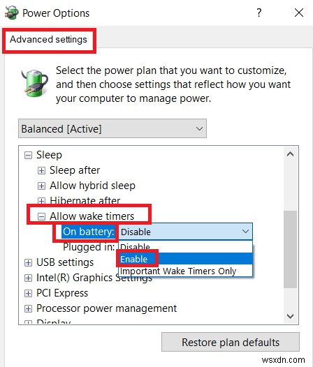 Cách tự động đánh thức PC khỏi chế độ ngủ