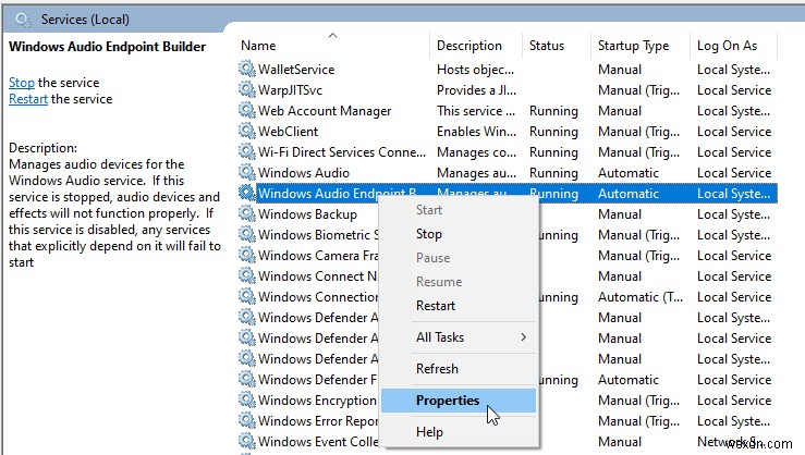 Cách giải quyết vấn đề Dịch vụ âm thanh không chạy trên PC Windows 11/10 (Hướng dẫn cập nhật năm 2022)