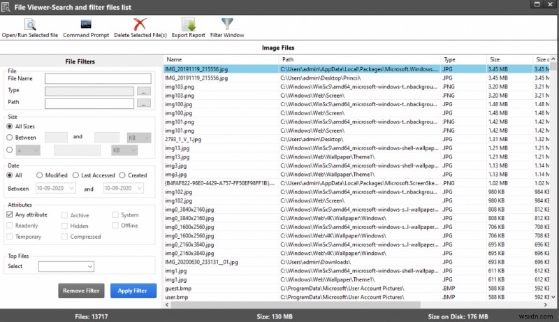 Disk Analyzer Pro:Hiển thị nội dung trên đĩa cứng của bạn một cách có tổ chức