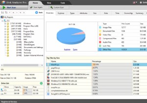 Disk Analyzer Pro:Hiển thị nội dung trên đĩa cứng của bạn một cách có tổ chức