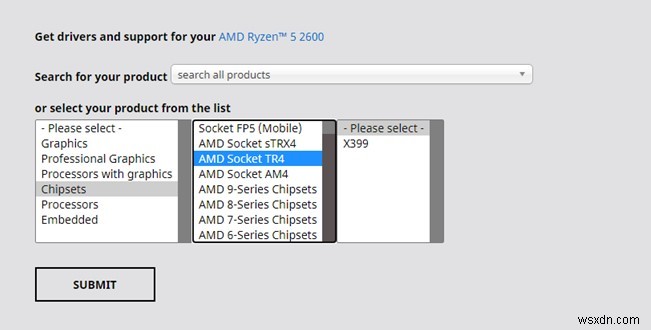Làm cách nào để cập nhật Trình điều khiển AMD GPIO?