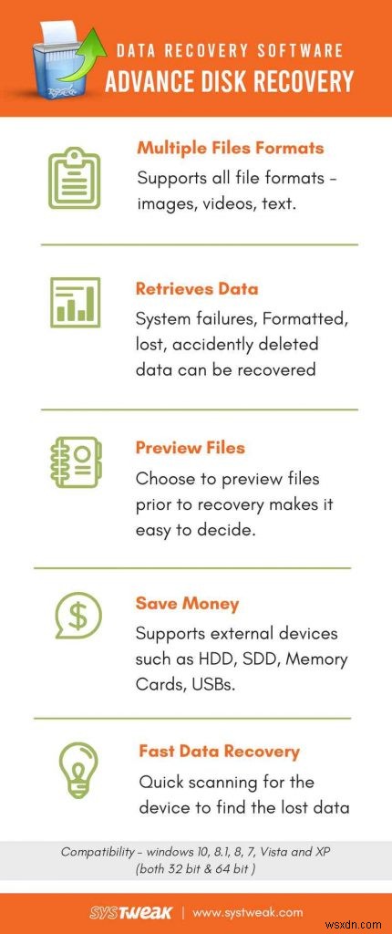EaseUS Data Recovery VS Advanced Disk Recovery:Cái nào là tốt nhất