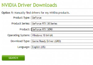 Cách tải xuống Trình điều khiển GeForce RTX 3090 cho Windows