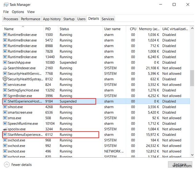 StartMenuExperienceHost.exe trong Windows 10 là gì và cách vô hiệu hóa nó?