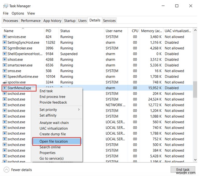 StartMenuExperienceHost.exe trong Windows 10 là gì và cách vô hiệu hóa nó?