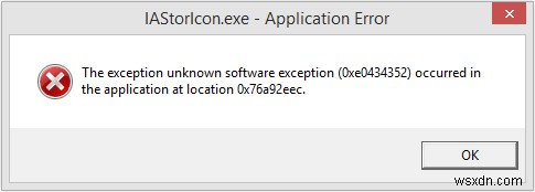 IAStorIcon.exe là gì và cách khắc phục lỗi ứng dụng IAStorIcon.exe