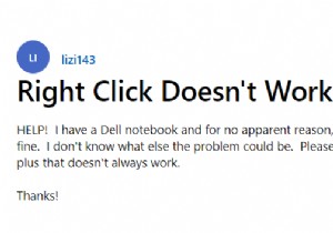 Nhấp chuột phải không hoạt động trên bàn di chuột của máy tính xách tay trong Windows 10:Việc cần làm