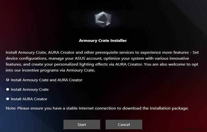 Cách tải xuống ASUS Aura cho PC