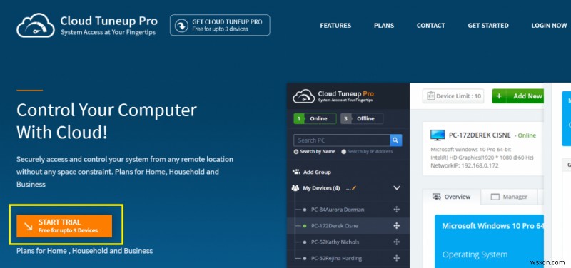 Cloud Tuneup Pro:Dọn dẹp, tối ưu hóa, bảo vệ và quản lý máy tính Windows từ xa