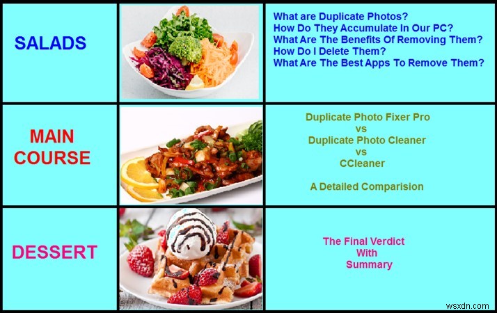 Duplicate Photo Fixer Pro so với Duplicate Photo Cleaner so với CCleaner