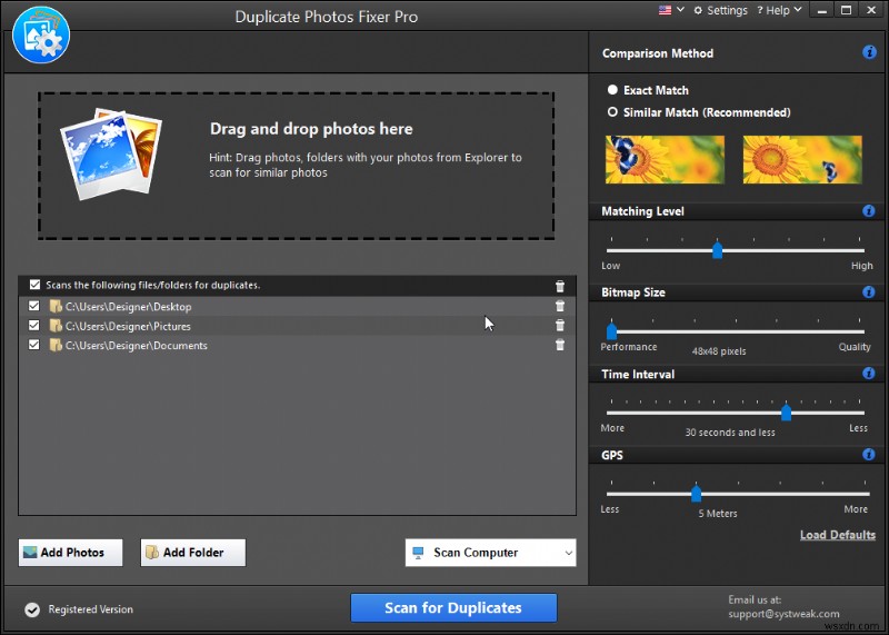 Duplicate Photo Fixer Pro so với Duplicate Photo Cleaner so với CCleaner