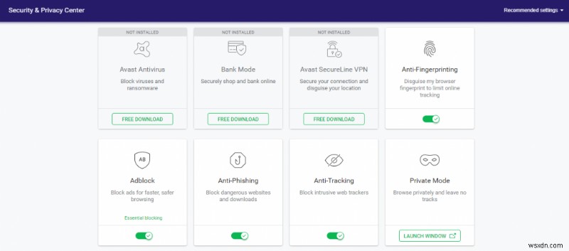 Đánh giá trình duyệt Avast Secure:Bảo mật hoạt động duyệt web của bạn