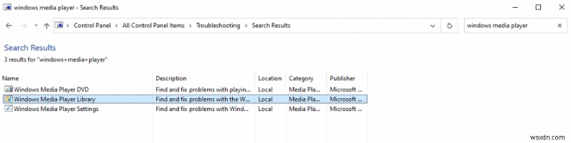 Cách khắc phục sự cố Windows Media Player trong Windows 10